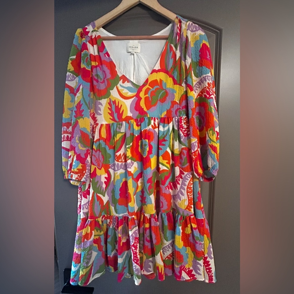 Sezane - Vanessa dress by Sézane, in in perfect condition  US8, FR40.